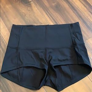 Black lululemon shorts! Has lots of pockets!